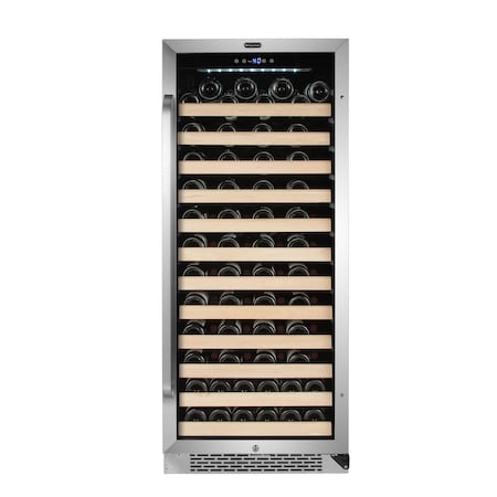 Whynter Built-in Stainless Steel Compressor Wine Refrigerator BWR-1002SD